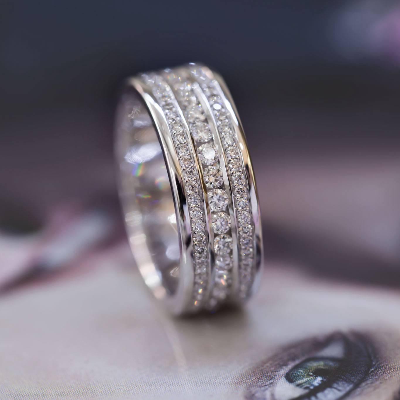 Diamond eternity ring
