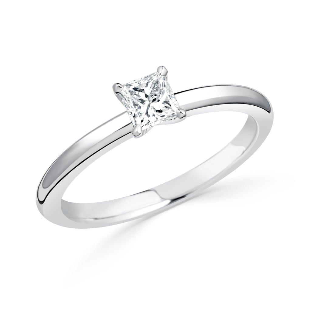 Nestled Princess Cut Diamond Ring – WWAKE